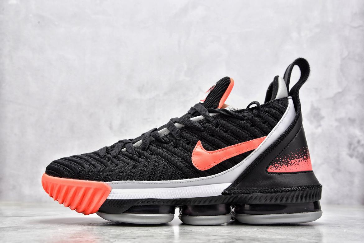 Кроссовки Nike LeBron 16 Black Hot Lava