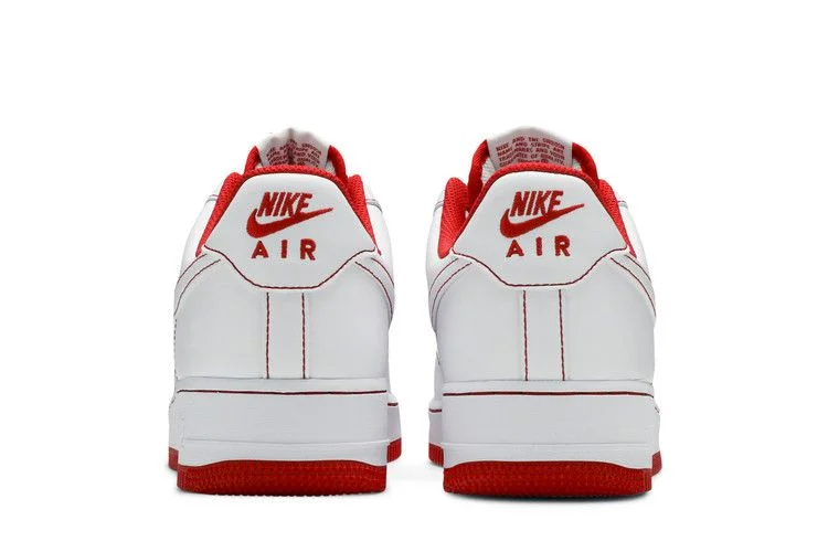 Кроссовки Nike Air Force 1 '07 'Contrast Stitch - White University Red'