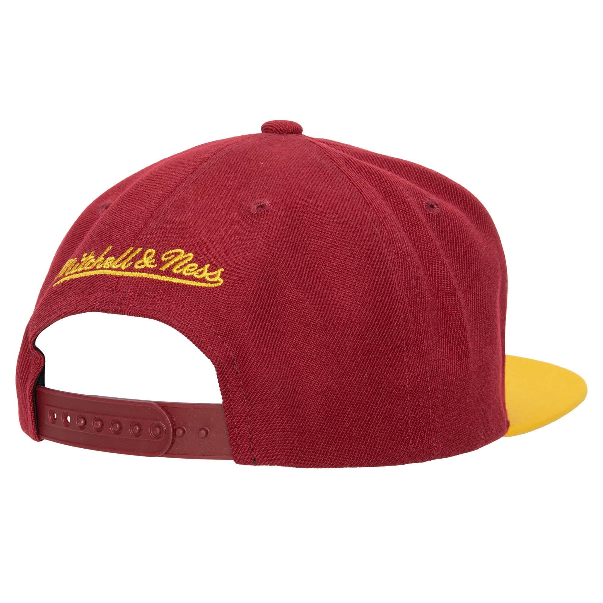 Mitchell-Ness-Team-2-Tone-2.0-Snapback-Cleveland-Cavaliers-Hat-1