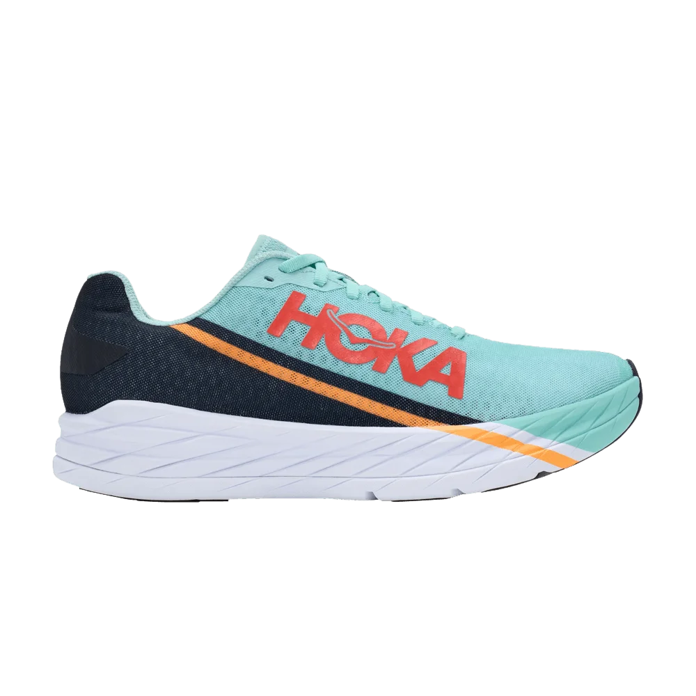 Кроссовки HOKA Rocket X 'Eggshell Blue Black'