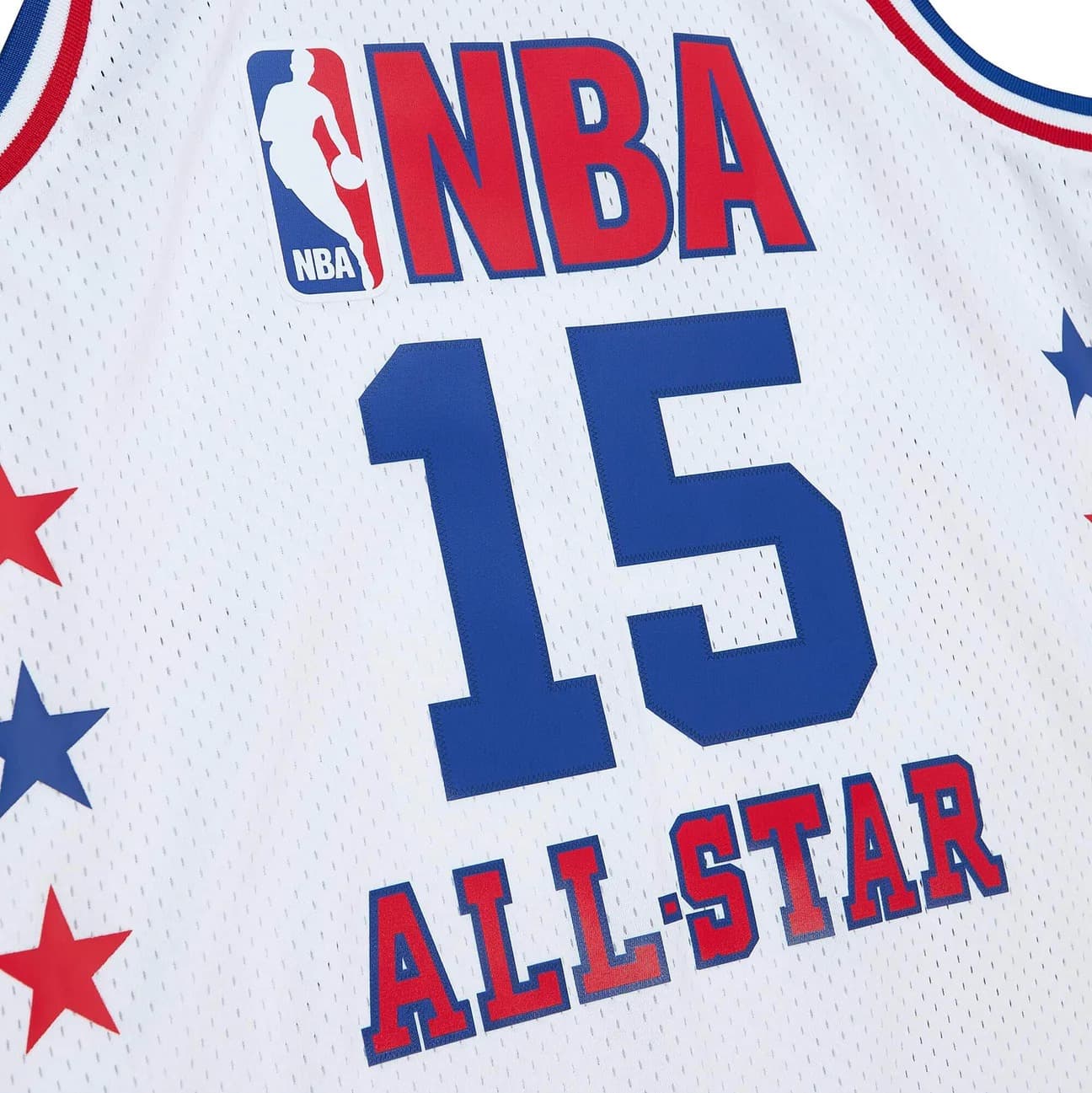Баскетбольная джерси 2003 All Star Game Vince Carter #15 Swingman Hardwood Classics White Jersey
