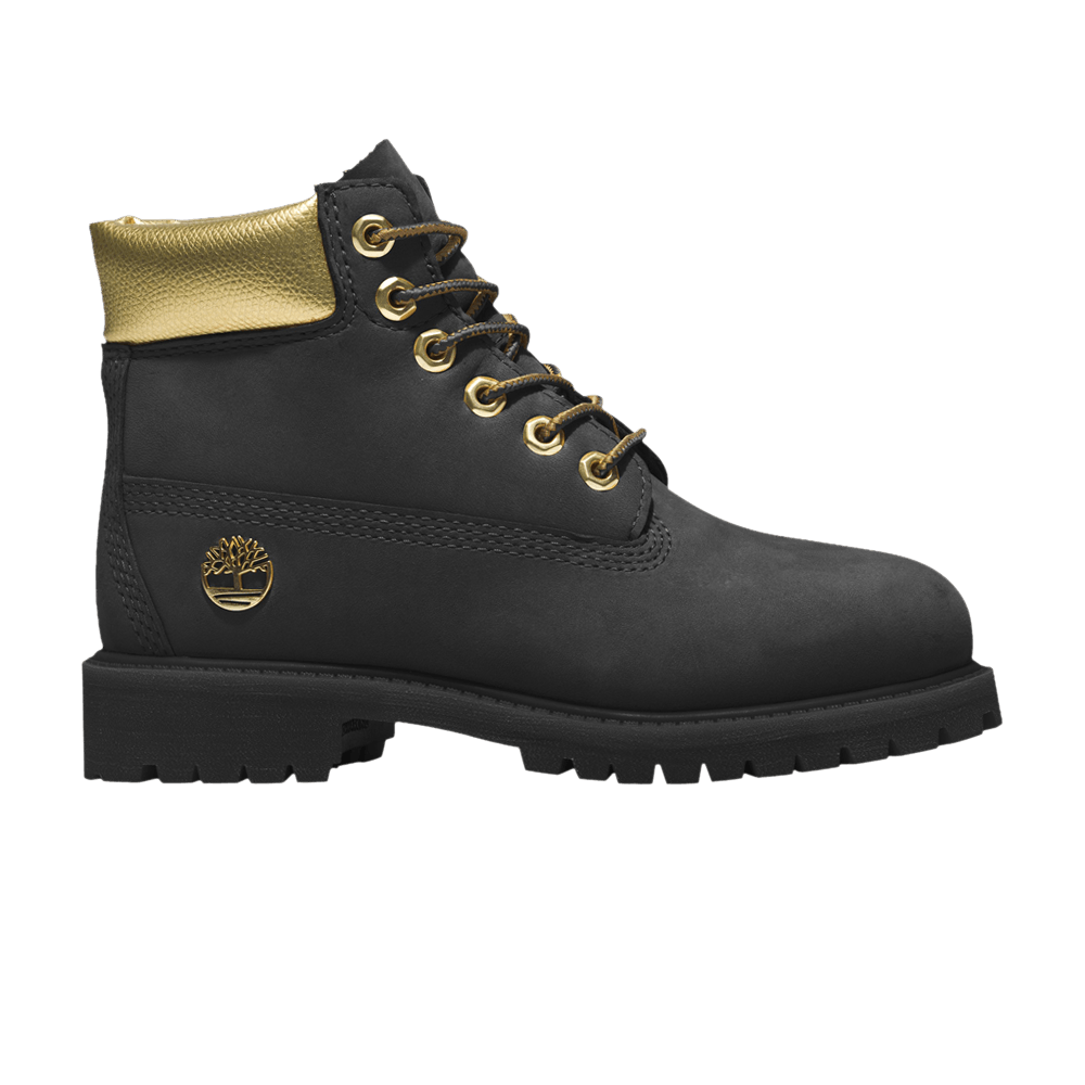 Кроссовки Timberland 6 Inch Premium Boot Junior 'Black Gold'