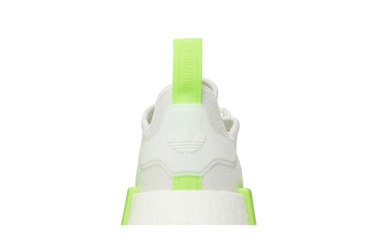 Кроссовки Adidas NMD_R1 'White Solar Green'