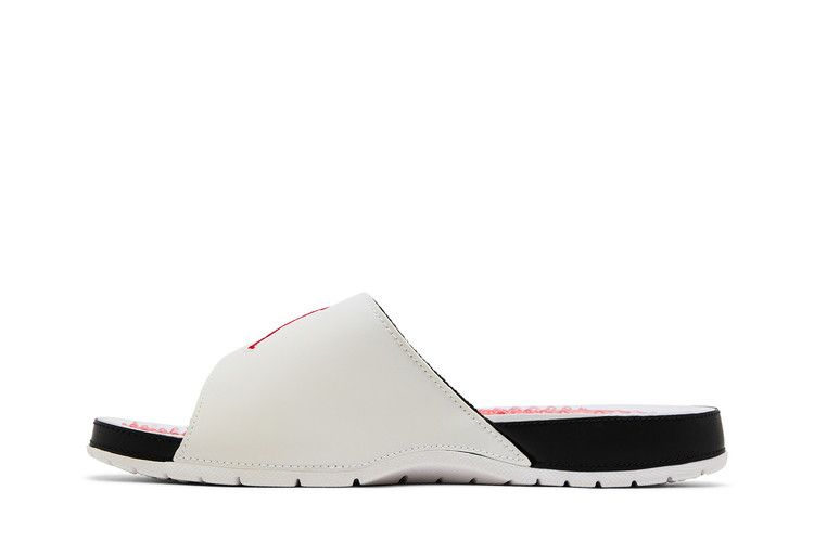 Air Jordan Hydro 5 Retro Slide 'White Fire Red'