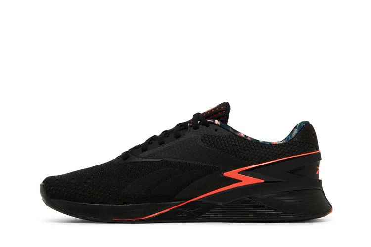 Кроссовки Reebok Nano X3 'Black Orange Flare'