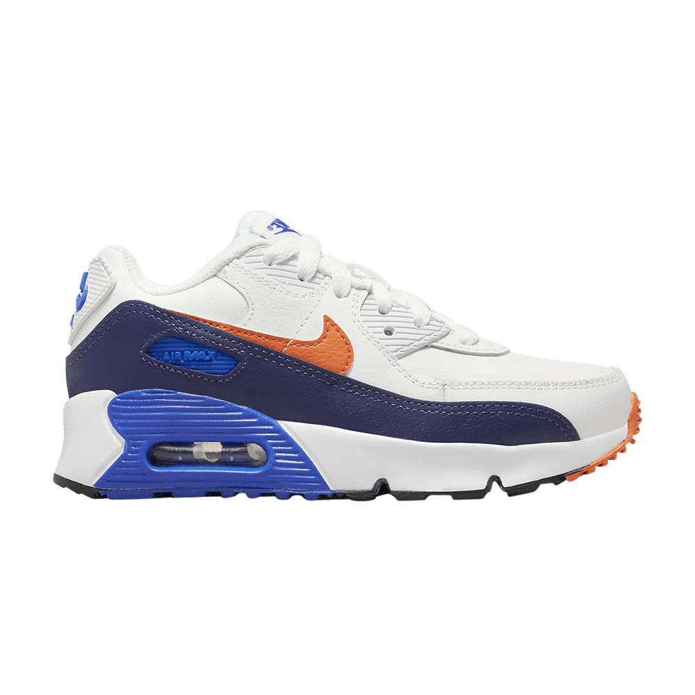 Кроссовки Nike Air Max 90 Leather PS 'White Midnight Navy'
