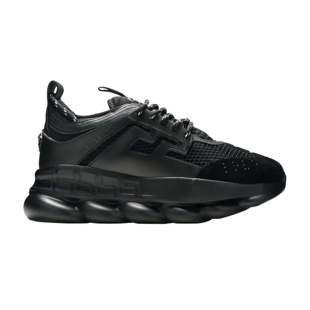 Krossovki-Versace-Chain-Reaction-Triple-Black