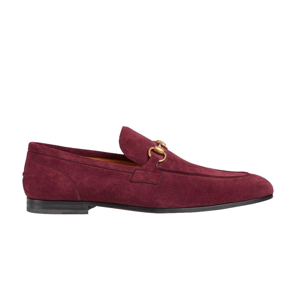 Кроссовки Gucci Jordaan Loafer 'Claret Wine'