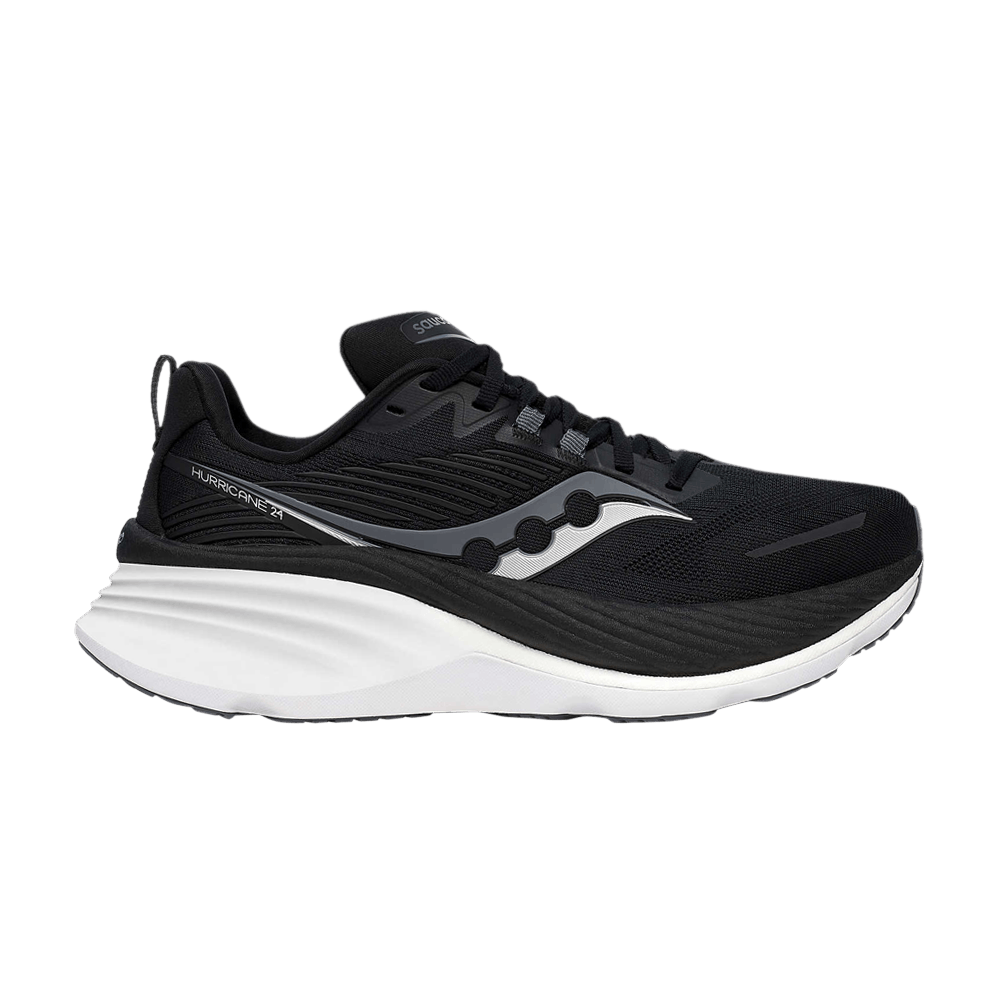Кроссовки Saucony Wmns Hurricane 24 Wide 'Black Carbon'