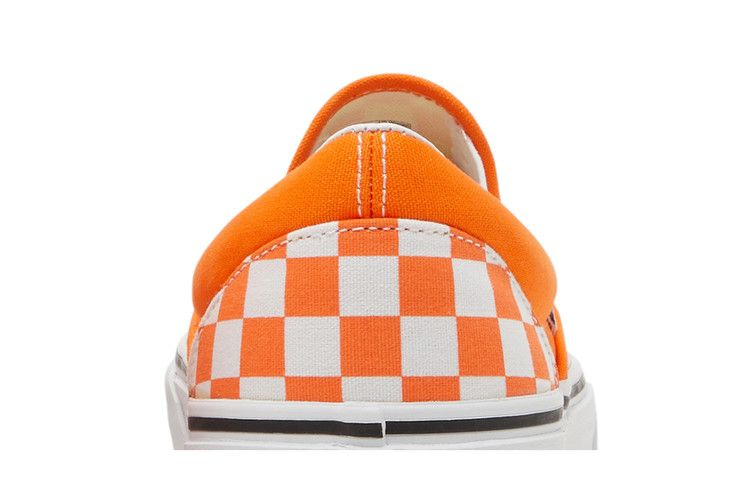 Vans Classic Slip-On 'Orange Tiger Checkerboard'