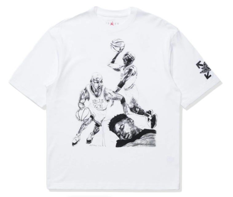 Футболка OFF-WHITE x Jordan T-Shirt White
