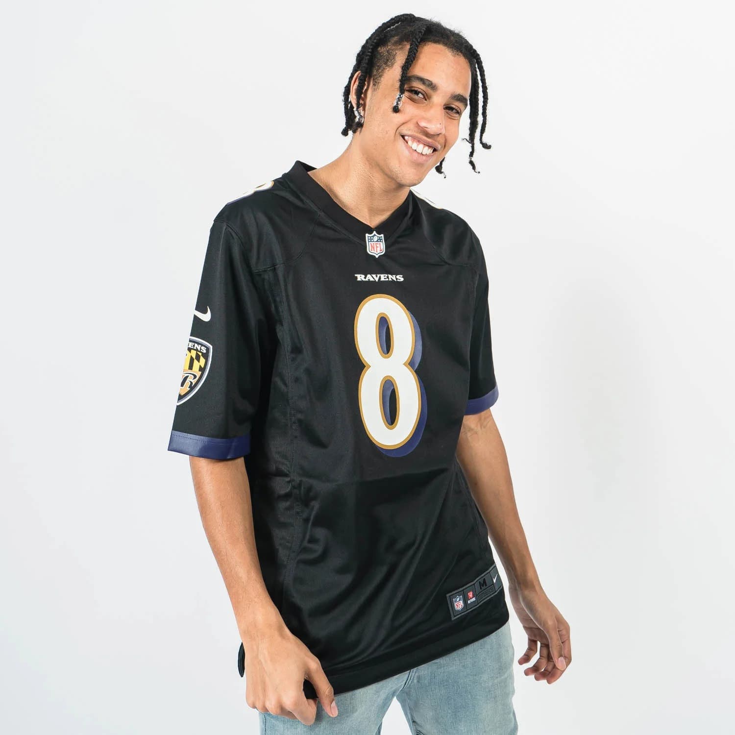 Футболка Nike Lamar Jackson Baltimore Ravens Alternate NFL Game Jersey