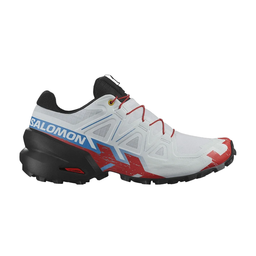 Кроссовки Salomon Wmns Speedcross 6 'White Fiery Red'