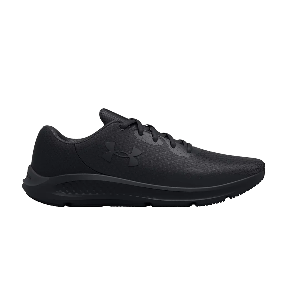 Кроссовки Under Armour Charged Pursuit 3 4E Wide 'Triple Black'