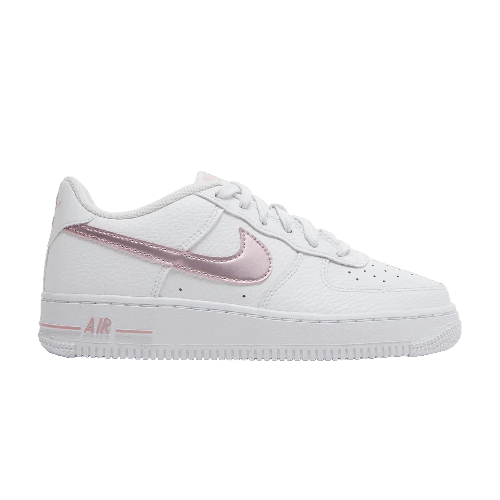 Krossovki-Nike-Air-Force-1-GS-White-Pink-Glaze