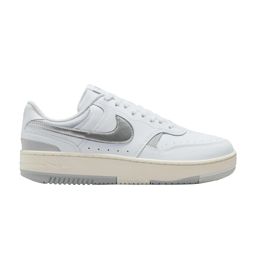 Krossovki-Nike-Wmns-Gamma-Force-White-Metallic-Silver