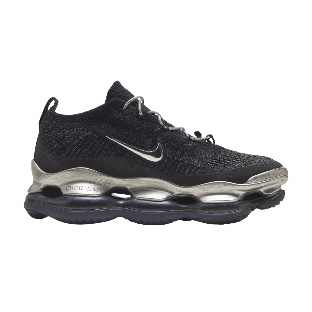 Кроссовки Nike Wmns Air Max Scorpion Flyknit 'Black Metallic Silver'