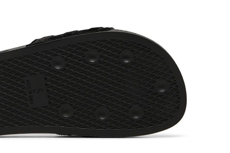 Adidas Wmns Adilette Slide 'Black Gold Metallic'