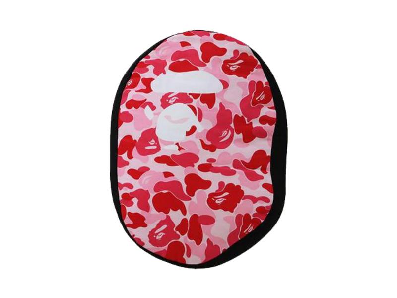 Подушка BAPE ABC Camo Ape Head Cushion Pink