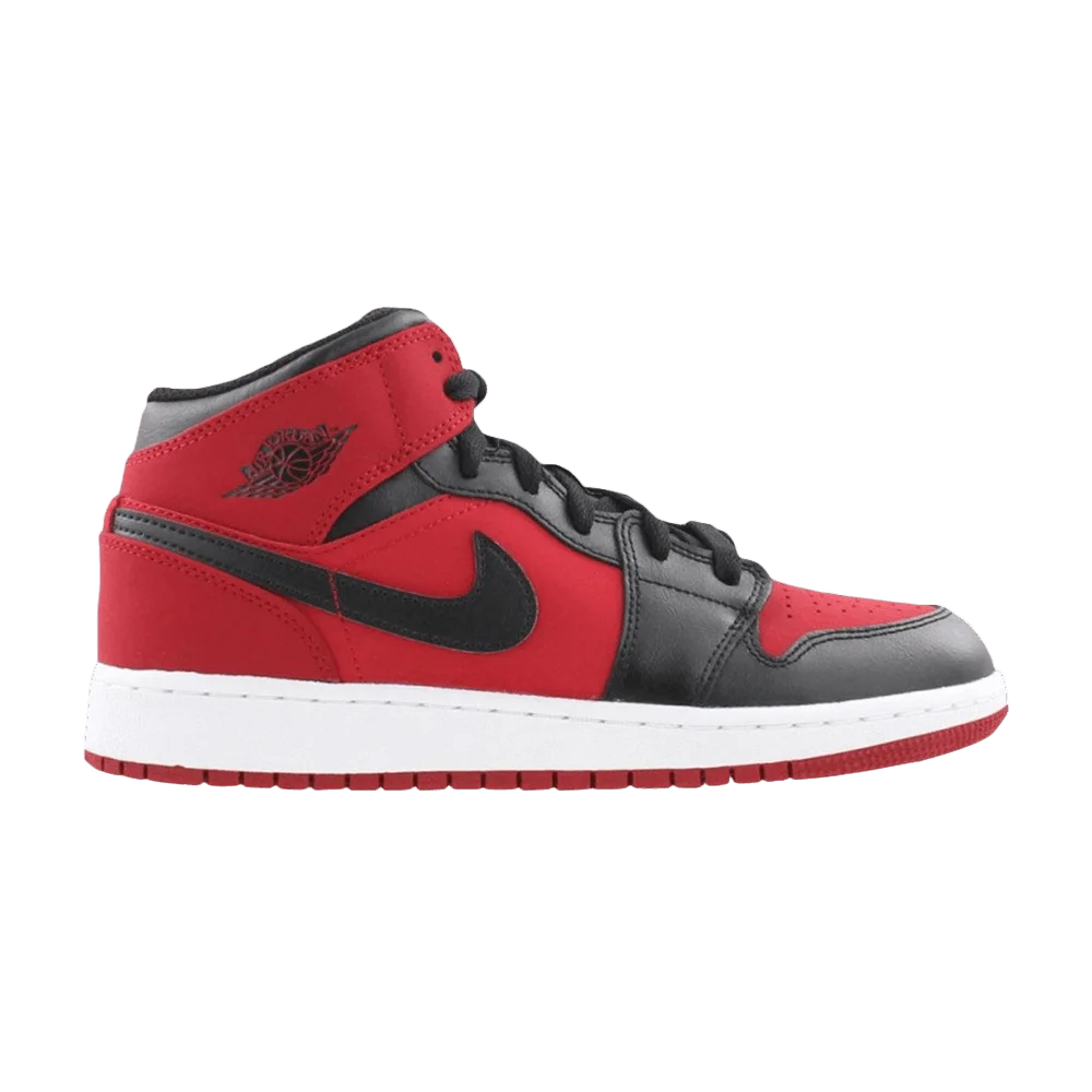 Krossovki-Air-Jordan-1-Retro-Mid-GS-Gym-Red