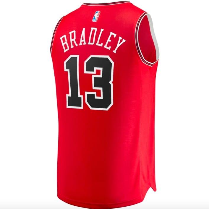 Баскетбольная джерси 2021-22 Chicago Bulls #13 Tony Bradley Fast Break Icon Red Jersey