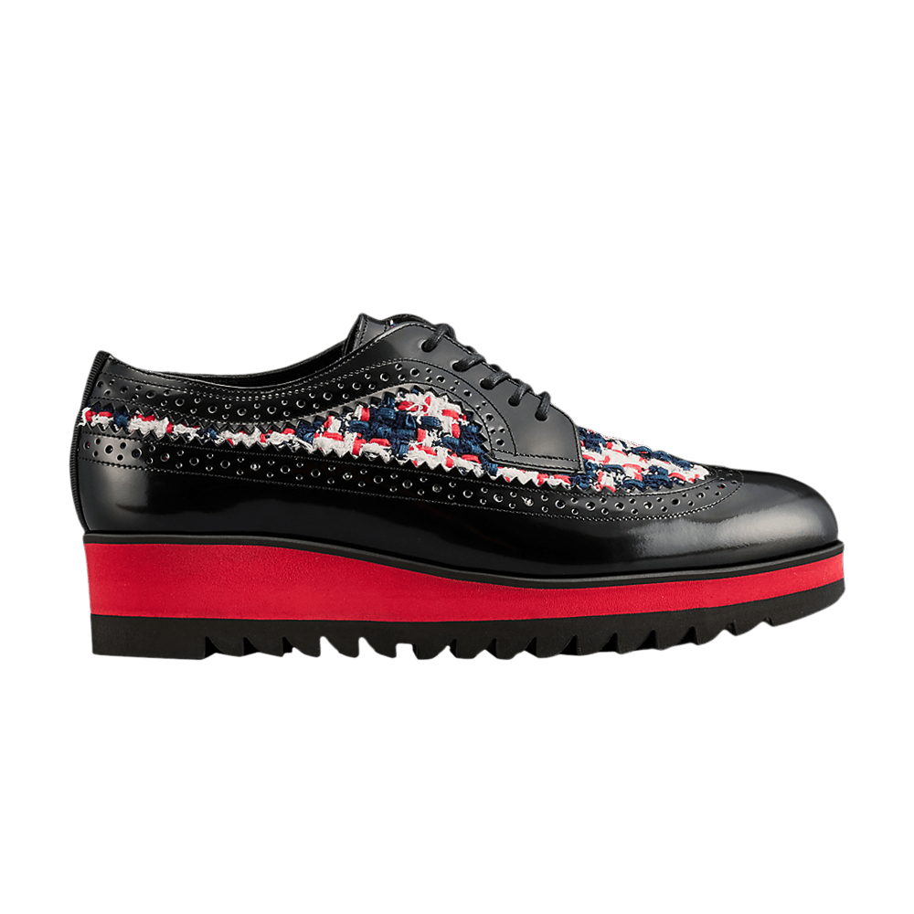Кроссовки Onitsuka Tiger Wmns Brogue 'Black Classic Red Tweed'