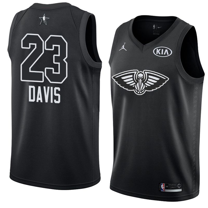 2018-All-Star-Pelicans-Anthony-Davis-23-Black-Swingman-Jersey