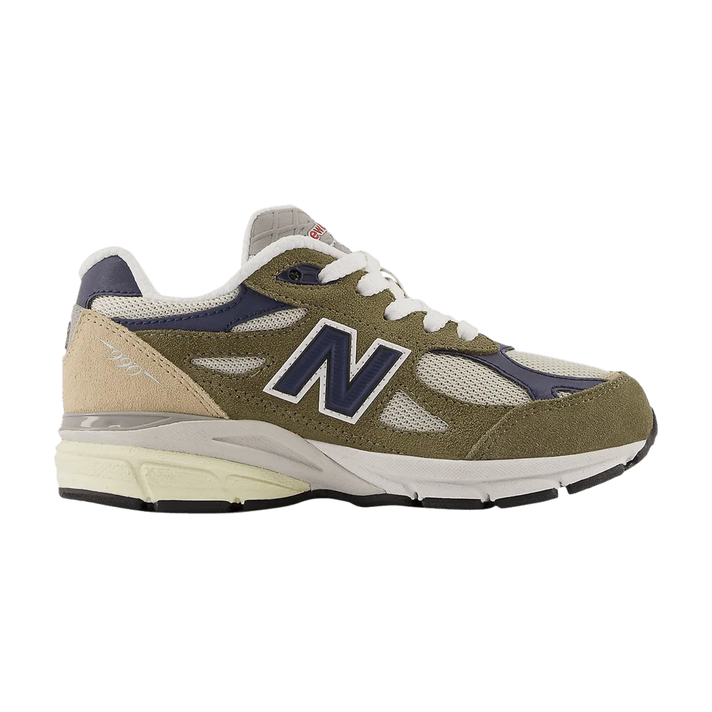 Krossovki-New-Balance-Teddy-Santis-x-990v3-Little-Kid-Dark-Camo