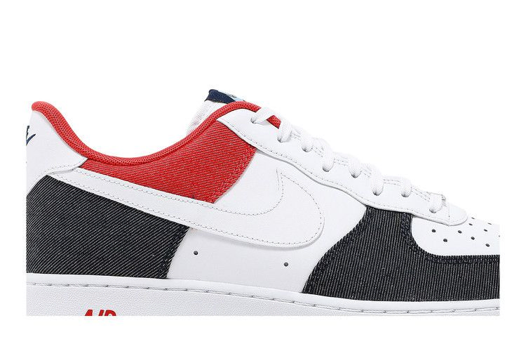 Кроссовки Nike Air Force 1 '07 LX 'White Red Denim'