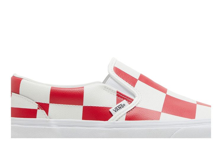 Vans Classic Slip-On 'Leather Check'
