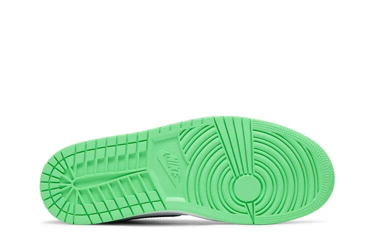 Кроссовки Air Jordan 1 Retro High OG 'Green Glow'