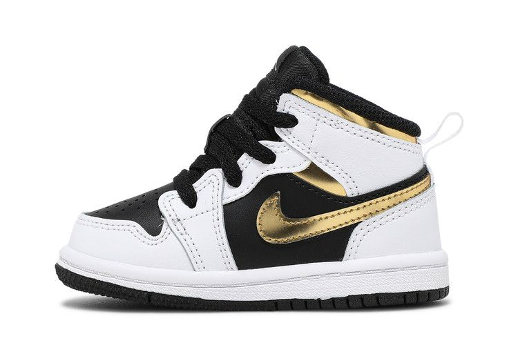 Кроссовки Air Jordan 1 Mid TD 'White Gold'