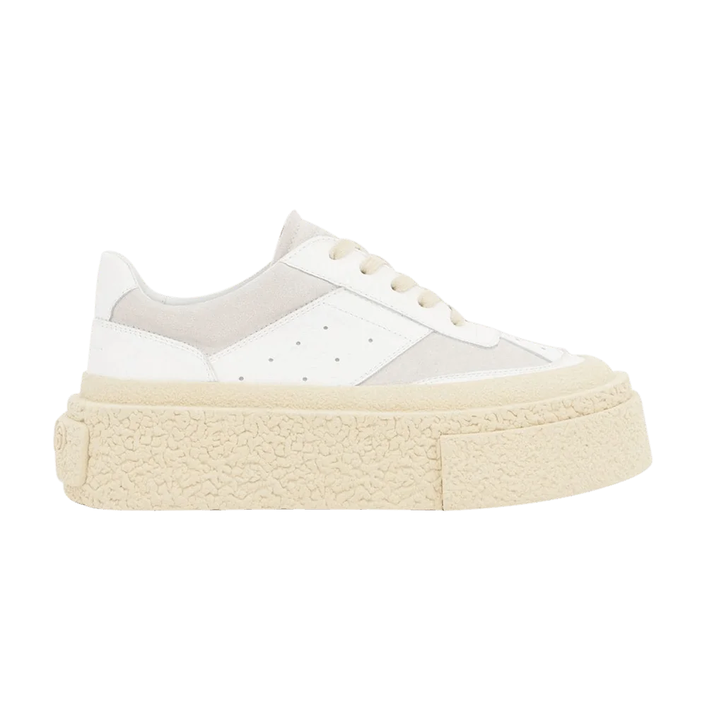 Кроссовки MM6 Maison Margiela Wmns Panelled Platform Sneaker 'White Silver Birch'