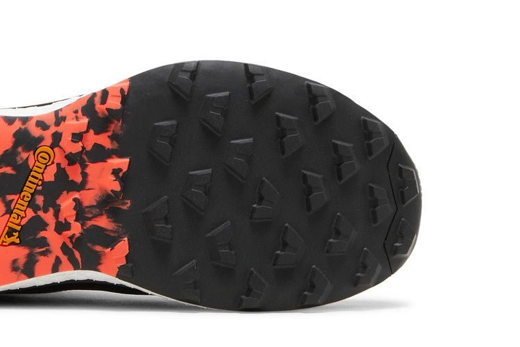 Кроссовки Adidas Terrex Agravic Tech Pro Trail 'Black Solar Red'