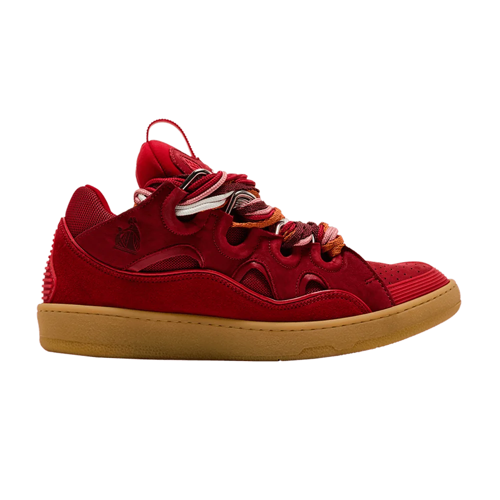 Кроссовки Lanvin Curb Sneakers 'Lipstick'