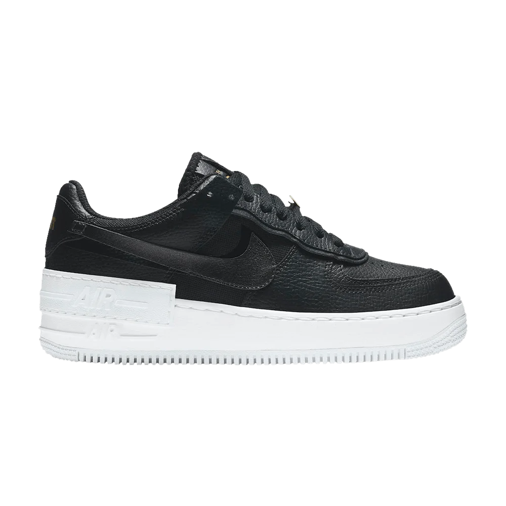 Krossovki-Nike-Wmns-Air-Force-1-Shadow-Black-Metallic-Gold