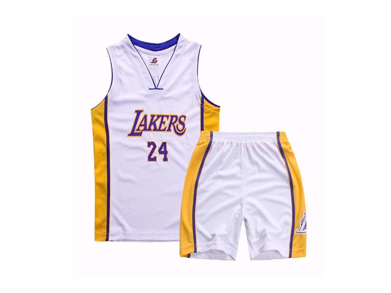 Форма детская LA Lakers 24 белая
