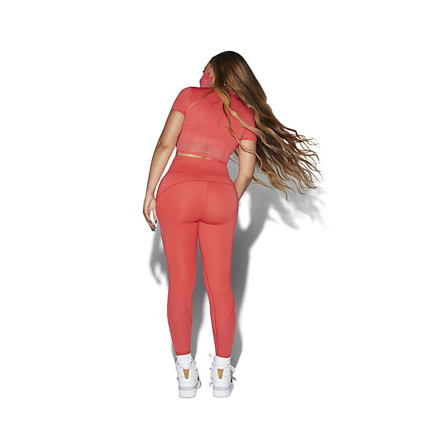 Спортивный топ adidas Ivy Park Corset Crop Top Real Coral