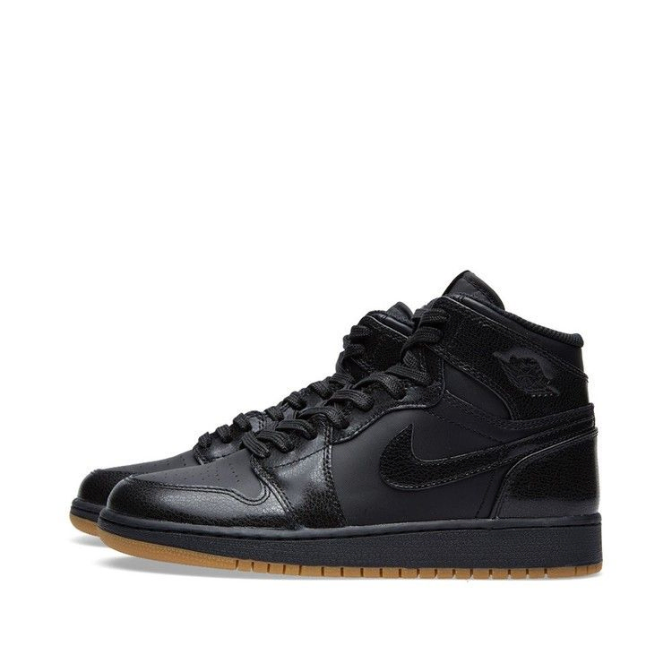 Кроссовки Air Jordan 1 Retro BG 'Black Gum'