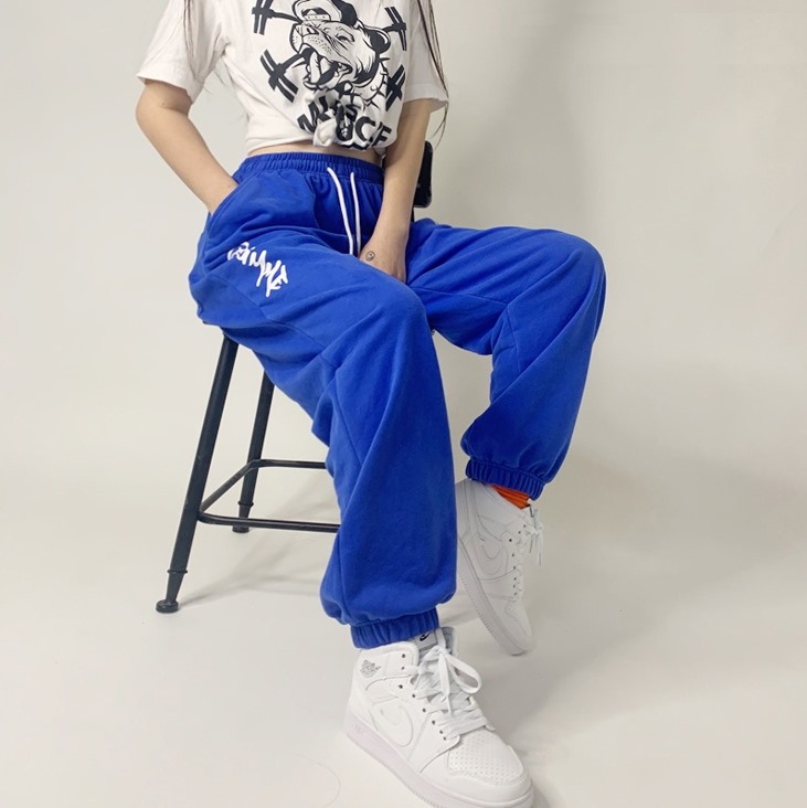 2020-Hip-hop-Style-Sweatpants-Blue-9