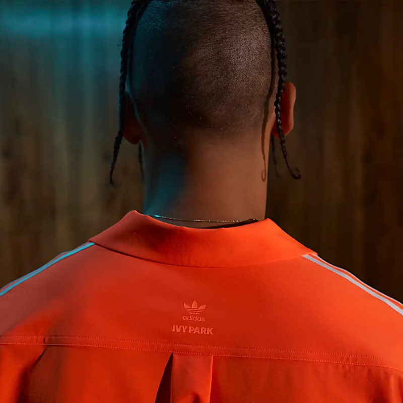 Рубашка adidas Ivy Park Swim Cover-Up Shirt (Mens) Solar Orange