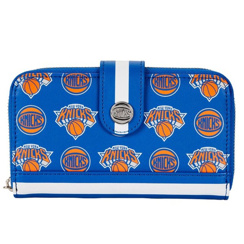 Кошелёк NBA New York Knicks Logo Zip Around Wallet