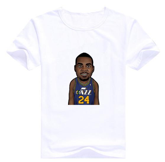 Футболка Paul Millsap 24 White T1