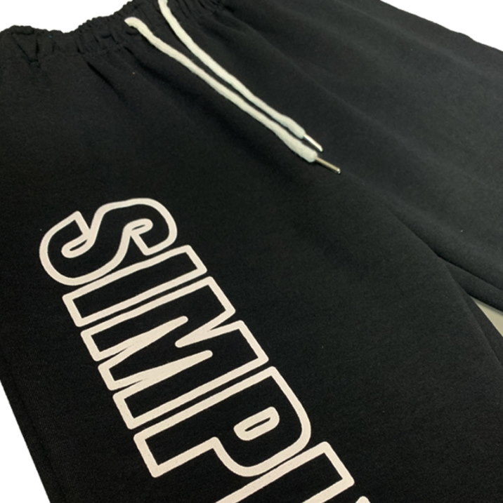 Спортивные брюки 2021 Urban Hip-hop Style Sweatpants Black