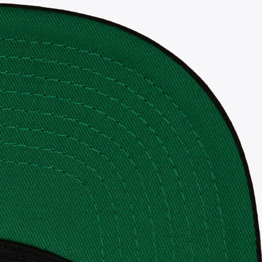Бейсболка Mitchell & Ness Black San Jose Sharks Champ Stack Snapback Hat