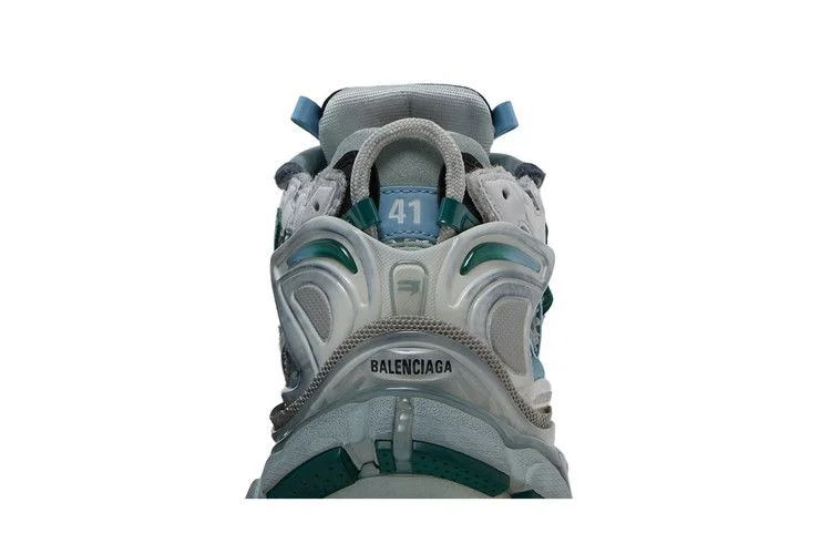 Кроссовки Balenciaga Runner Sneaker 'White Green Blue'