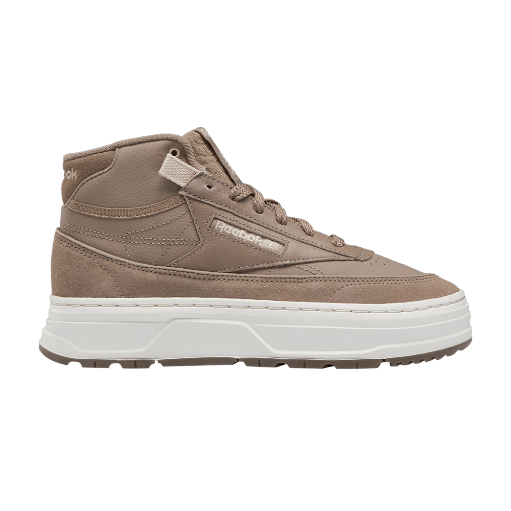 Кроссовки Reebok Wmns Club C Geo Mid 'Taupe'