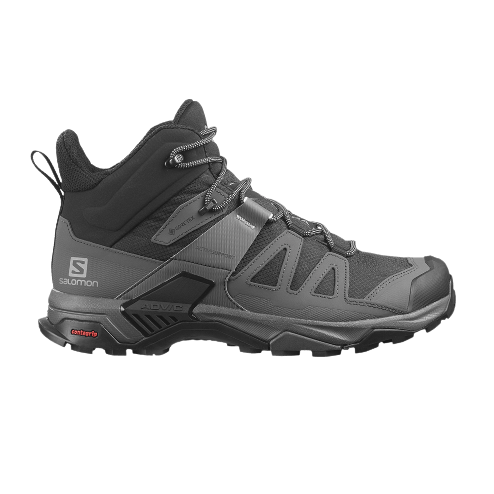 Кроссовки Salomon X Ultra 4 Mid Wide GORE-TEX 'Black Magnet'
