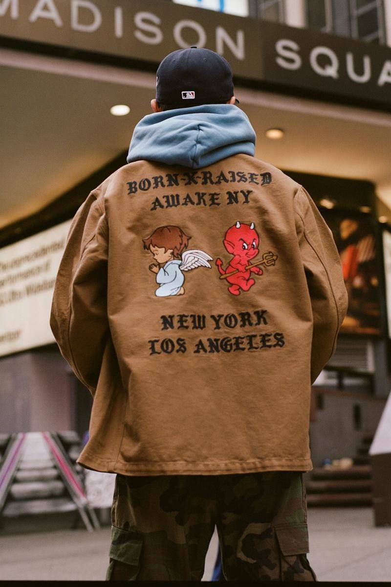 Пальто Awake x Born X Raised Carhartt WIP Chore Coat Brown