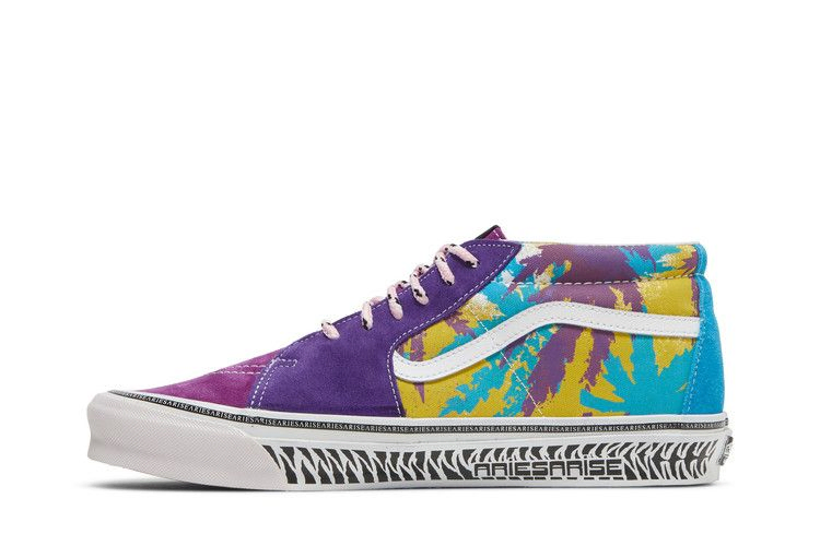 Кроссовки Vans Aries x OG Sk8-Mid LX 'Weed Bright'